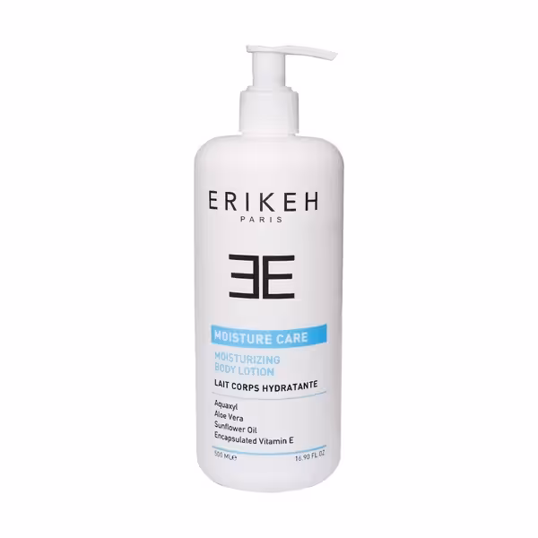 لوسیون مرطوب‌ کننده بدن اریکه 500 میلی‌لیتر Erikeh