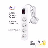 محافظ ولتاژ و جریان 40 آمپرخانه 1.5 متری JIUJI (JJSVA-FC4) جی یو جی