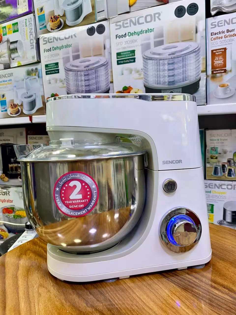 همزن کاسه‌دار شرکت سنکور مدل  STM 3800WH