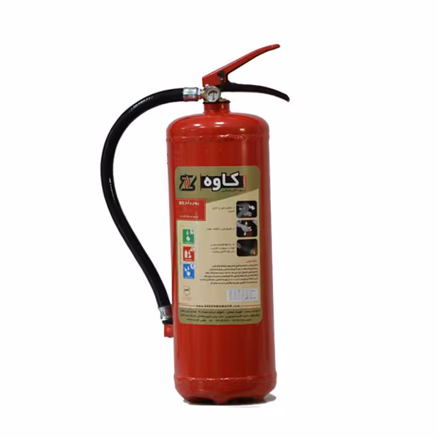 کپسول آتش نشانی پودر و گاز تحت فشار کاوه 12 کیلوگرمی