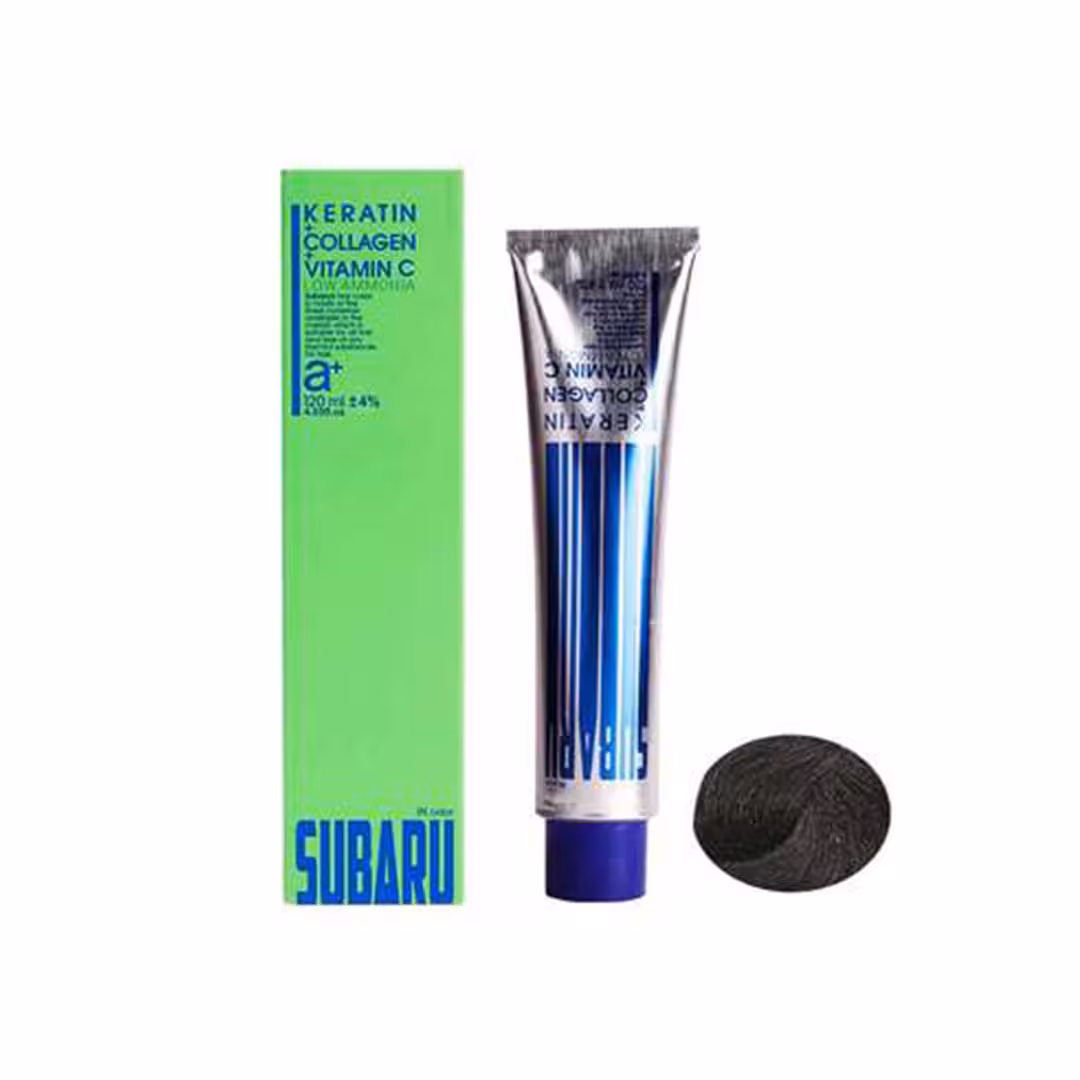 رنگ مو مردانه سوبارو شماره F2 رنگ مشکی طبیعی حجم 120 میل