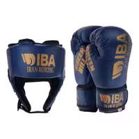 ست دستکش و کلاه گرین هیل super aiba blue