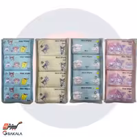 دستمال مرطوب پاکتی 8 بسته 8 عددی