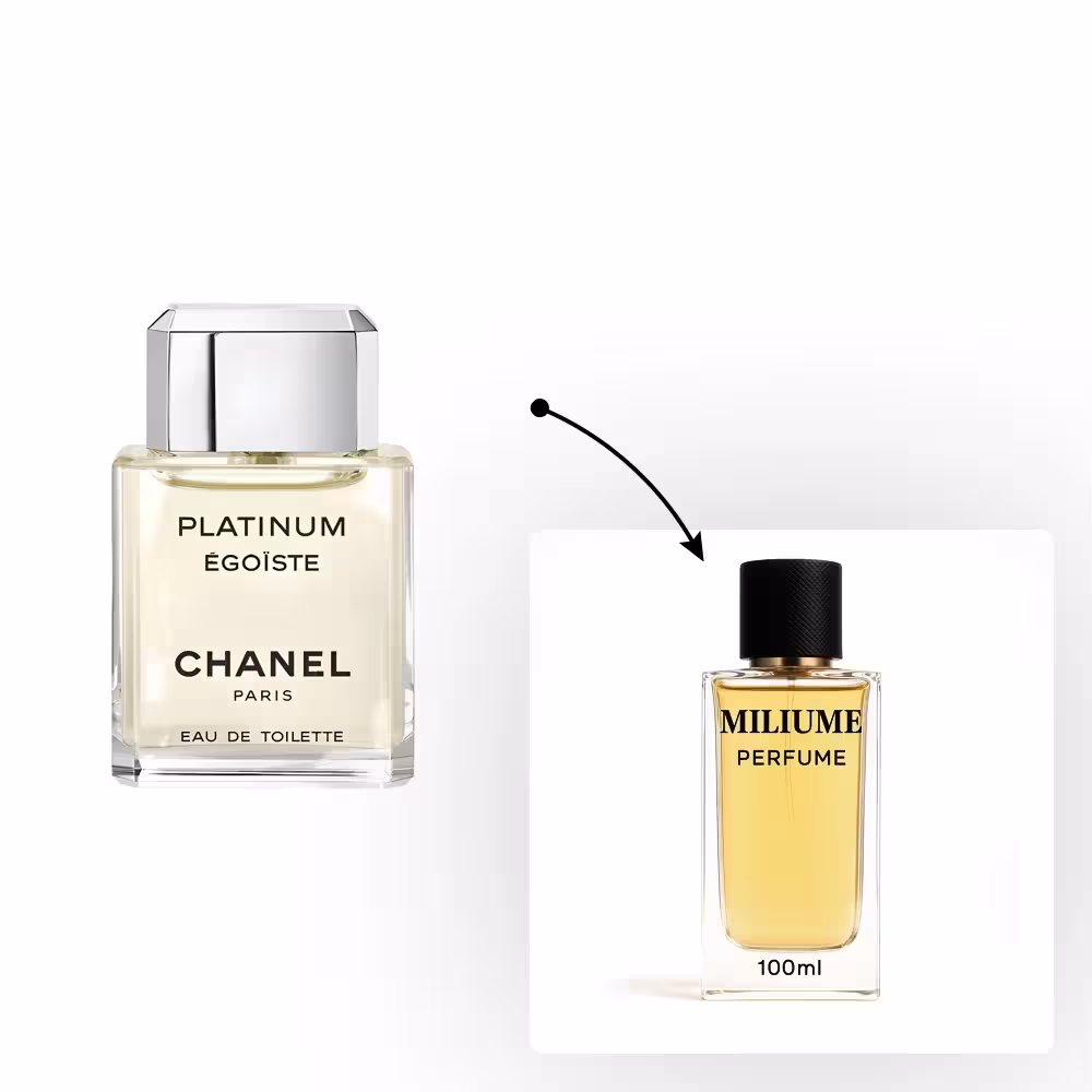 اسانس عطر Chanel Egoiste Platinum برند RenneTouch - کد 1561 - شنل اگویست پلاتینیوم 100ML - میلیوم پرفیوم