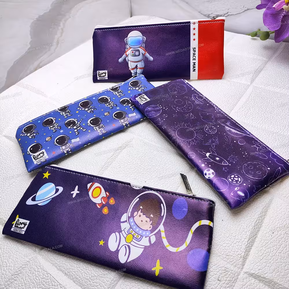 جامدادی تک زیپ مستر راد طرح فضانورد