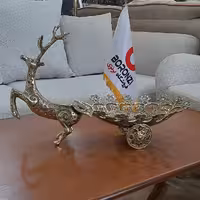 میوه خوری برنز درشکه مدل غزال