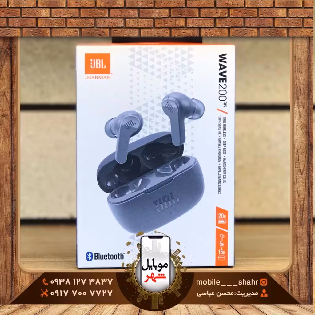 هندزفری بلوتوثی جی بی ال مدل WAVE 200 اورجینال