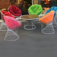 مبلمان ویلایی طرح بامبو کد 34   6 نفره  ویلا سازه  ارسال با باربری پس کرایه