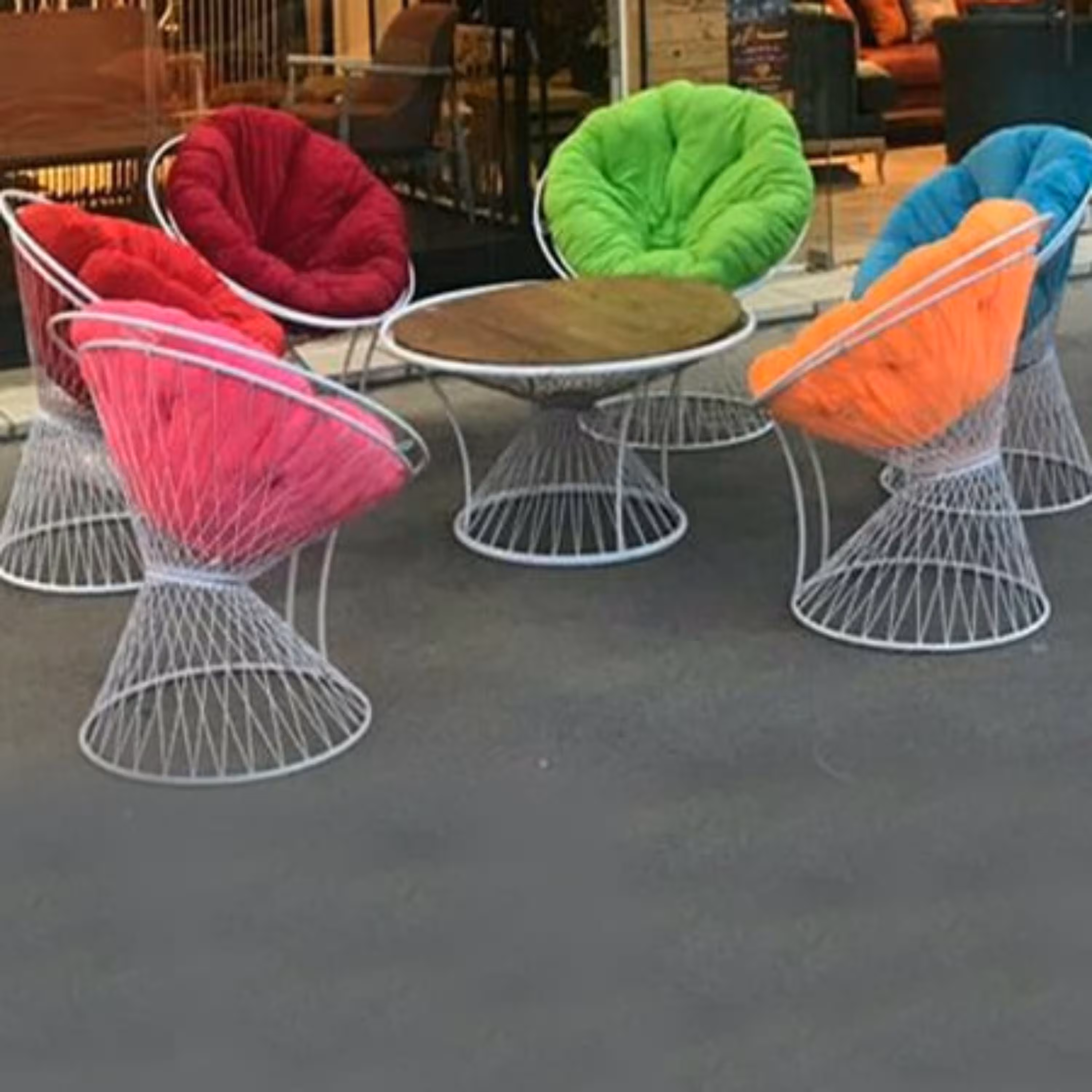 مبلمان ویلایی طرح بامبو کد 34   6 نفره  ویلا سازه  ارسال با باربری پس کرایه