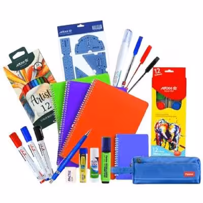 پک لوازم تحریر.