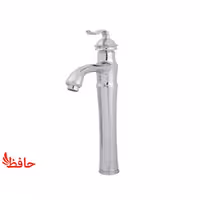 شیر روشویی پایه بلند سمپو مدل لئوس کروم
