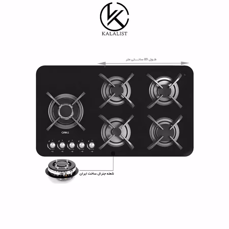 اجاق گاز شیشه ای میکس پلاس IG8509