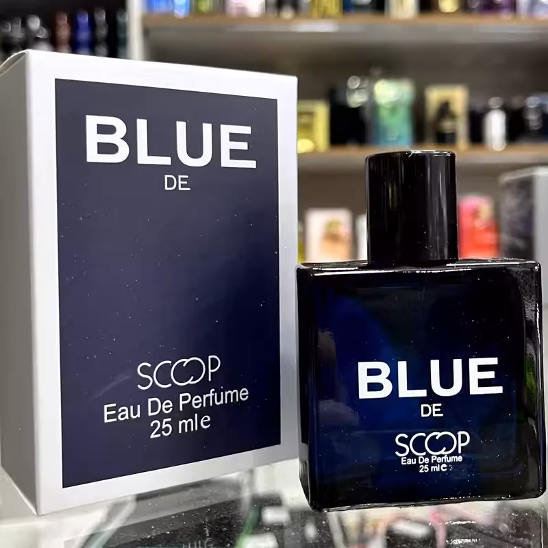 عطر جیبی بلو د مردانه اسکوپ حجم 25 میلی لیتر با رایحه خنک و تلخ | amazonchi
