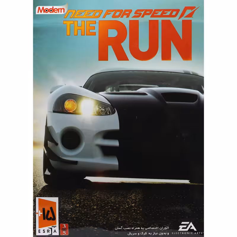 بازی کامپیوتر Need for Speed The Run PC 3DVD5 مدرن
