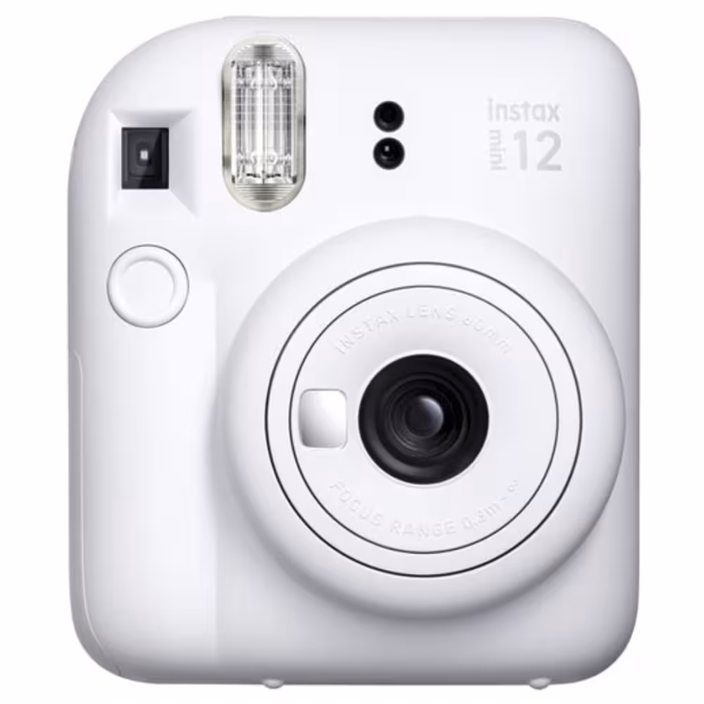 دوربین فوجی مینی 12 سفید (instax mini 12 Clay White)