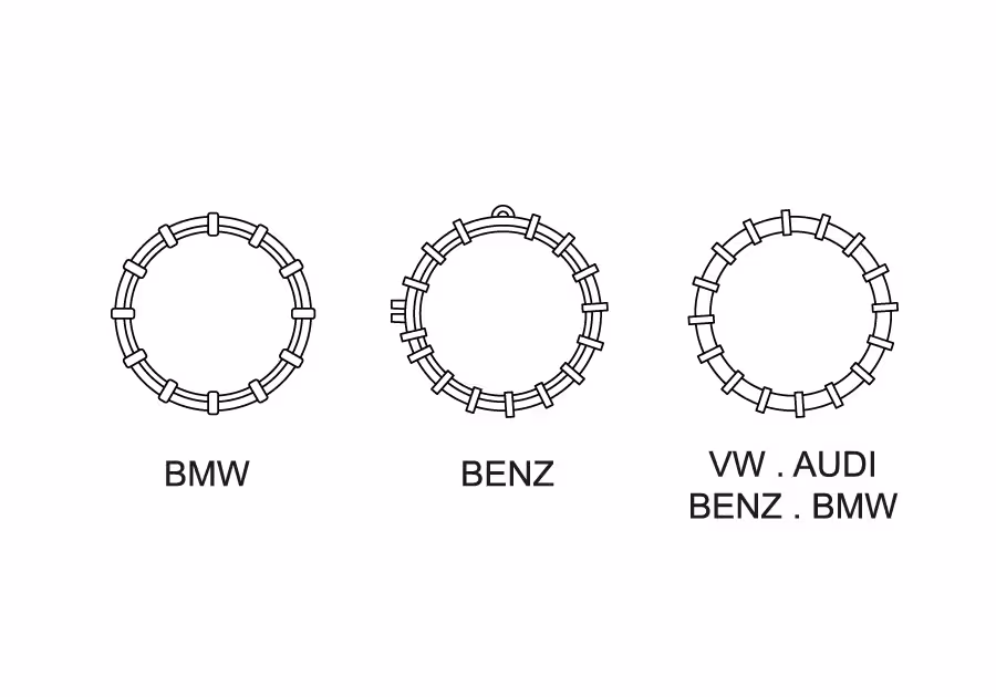 9AG13 – آچار درب باک متحرک کينگ توني