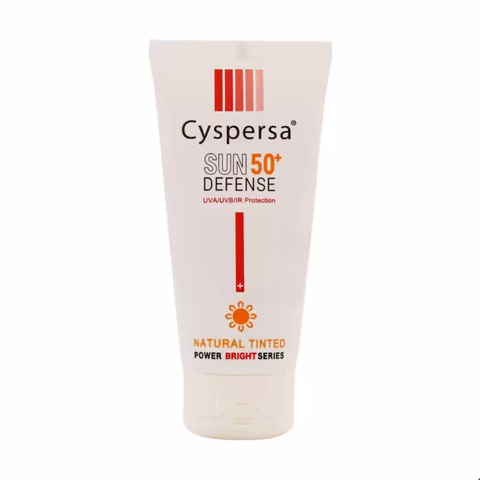 کرم ضد آفتاب رنگی روشن کننده سیسپرسا SPF50 حجم 50 میلی لیتر