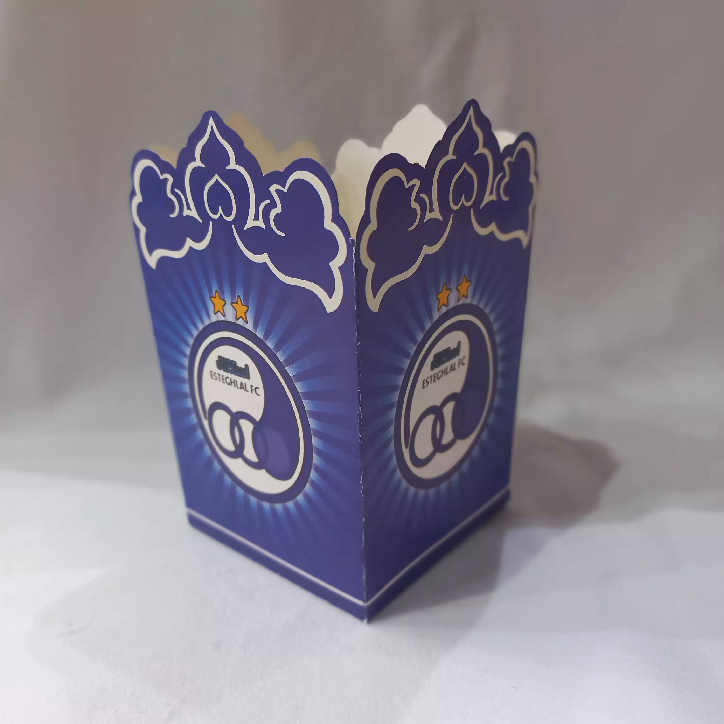 تم تولد ظرف پاپ کرن تم استقلال(پک 9عددی)