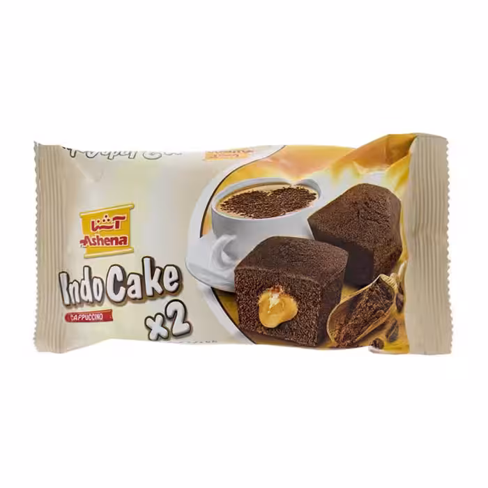 کیک کاپوچینو ایندو آشنا 60 گرمی