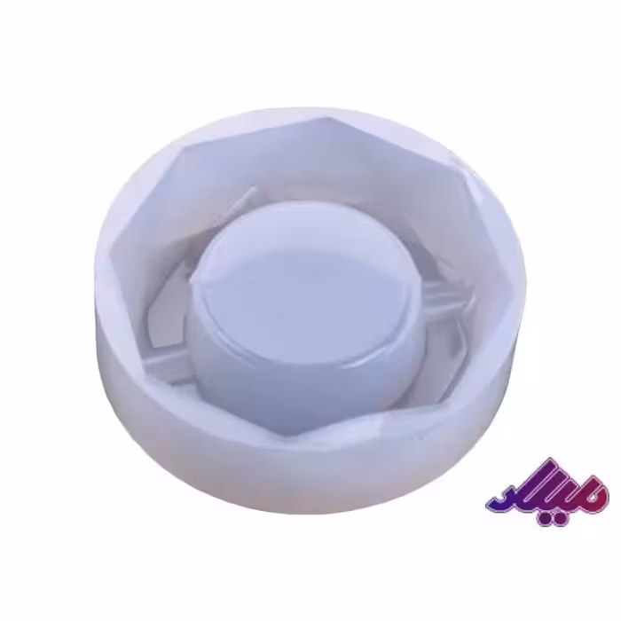 قالب سیلیکونی زیر سیگاری وارداتی چند ضلعی 10 سانت