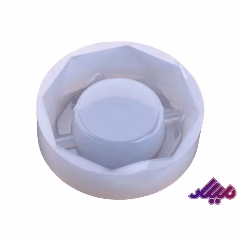 قالب سیلیکونی زیر سیگاری وارداتی چند ضلعی 10 سانت
