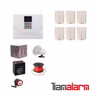 پکیج دزدگیر اماکن باسیم مدل مستر سیم کارتی و تلفنیM930PR6