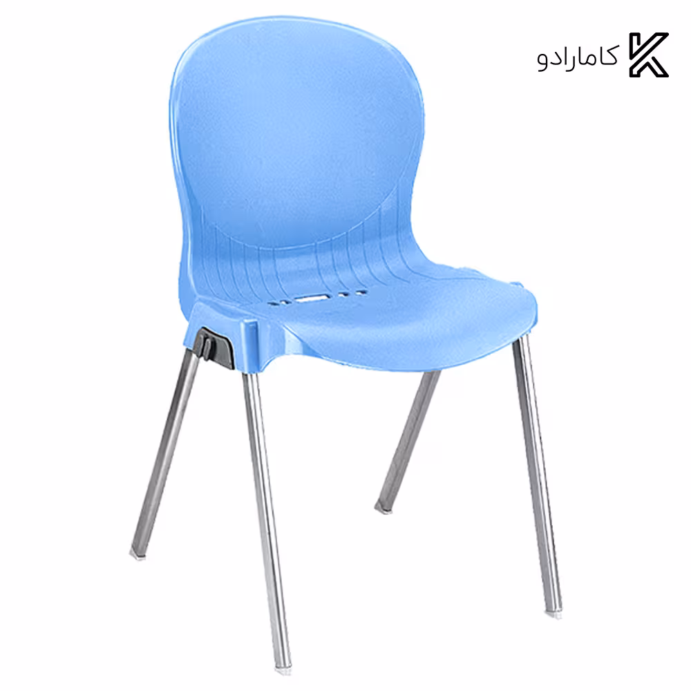 صندلی پایه فلزی ناصر پلاستیک کد 980