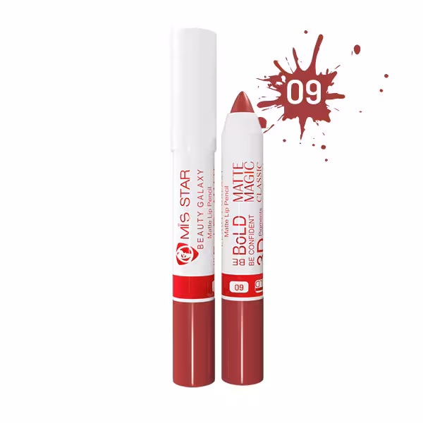 رژلب مدادی میس استار کد 09