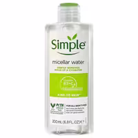 میسلار واتر سیمپل Simple مناسب پوست خشک و حساس حجم 200 میل