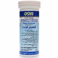 قرص جوشان کلسیم فورت اسوه 10 عددی بدون قند