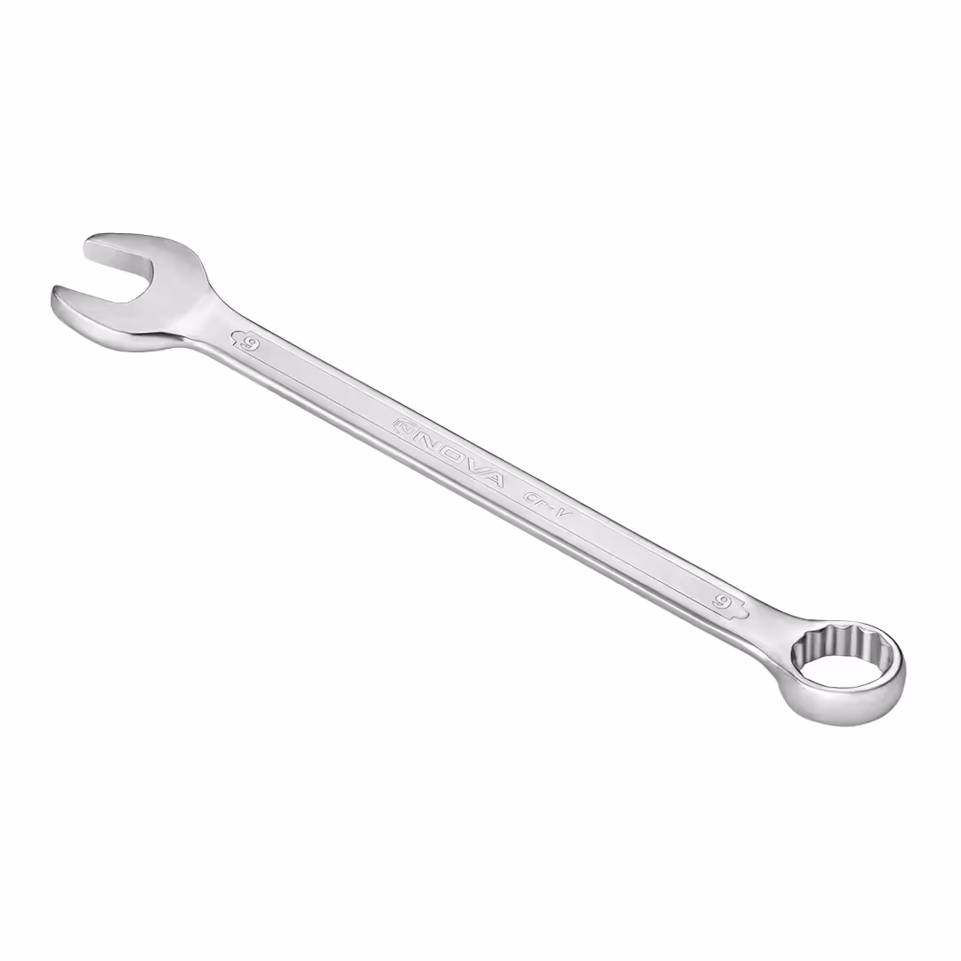 آچار یکسر تخت یکسر رینگ سایز 9 نووا 1020