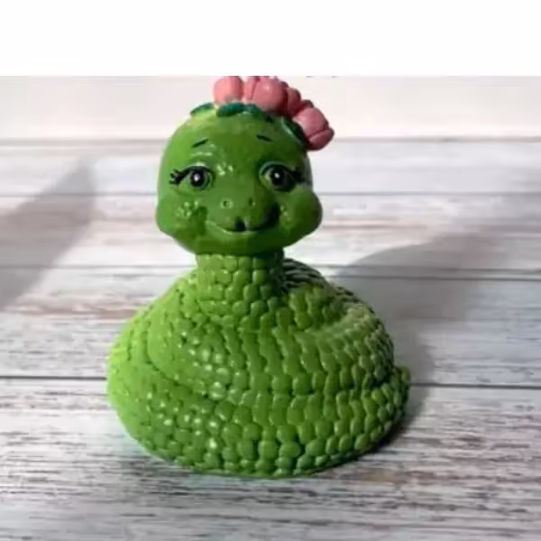 قالب سیلیکونی مار گل به سر