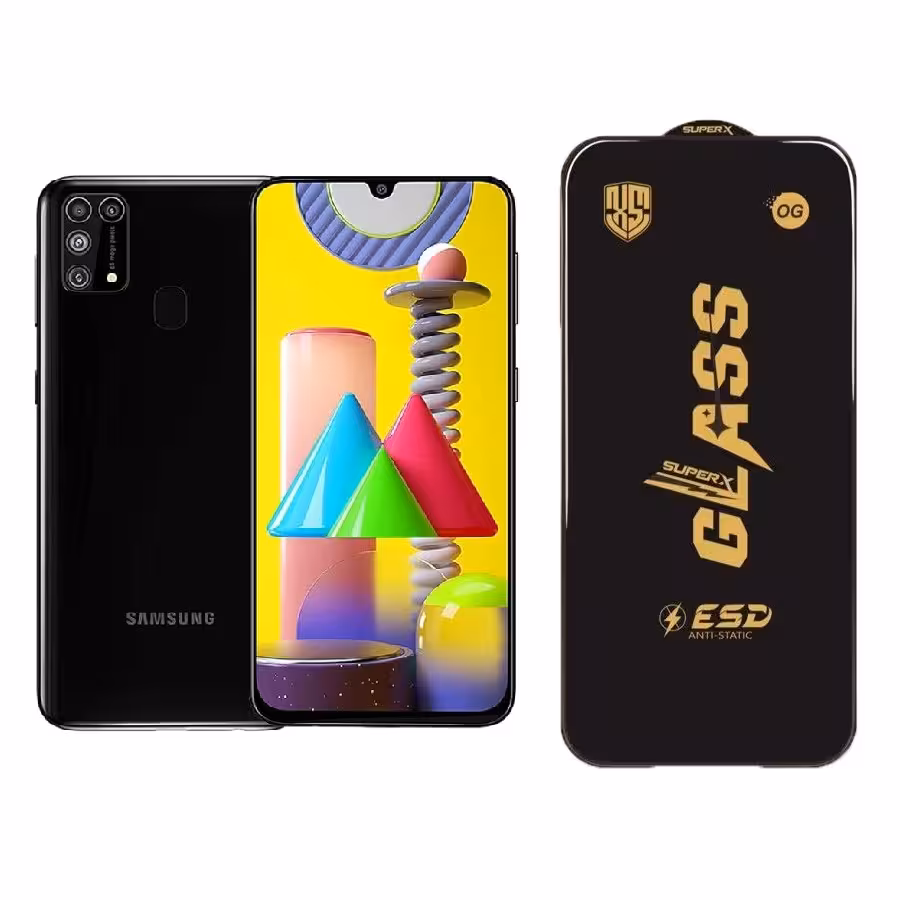 محافظ صفحه نمایش OG GLASS ESD مناسب برای گوشی موبایل سامسونگ Galaxy M31