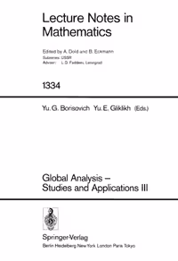 خرید و دانلود نسخه کامل کتاب Global Analysis — Studies and Applications III