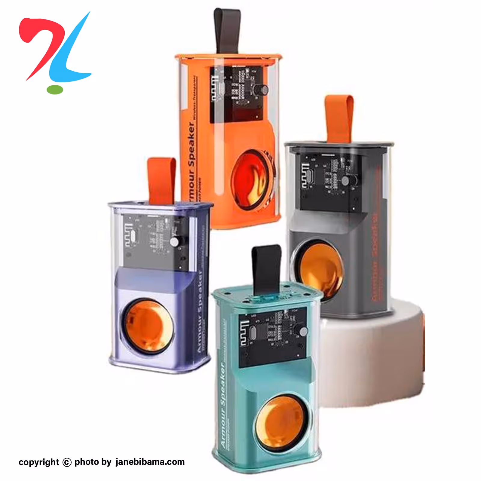 اسپیکر بلوتوثی 5 وات مدل speaker k08-بنفش