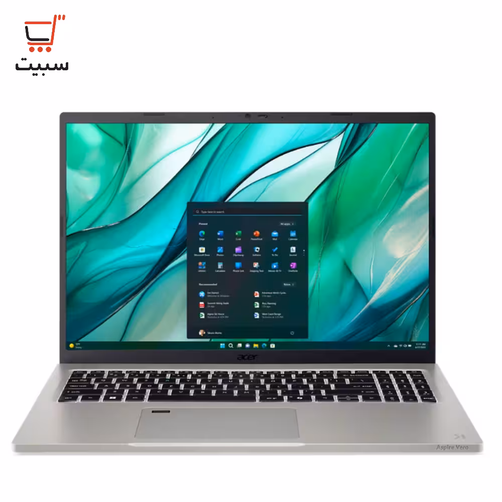 لپ تاپ 16 اینچی ایسر مدل Aspire Vero 16 AV16-51P-7063 Core Ultra 7 155U 16G 2T SSD Intel WQXGA