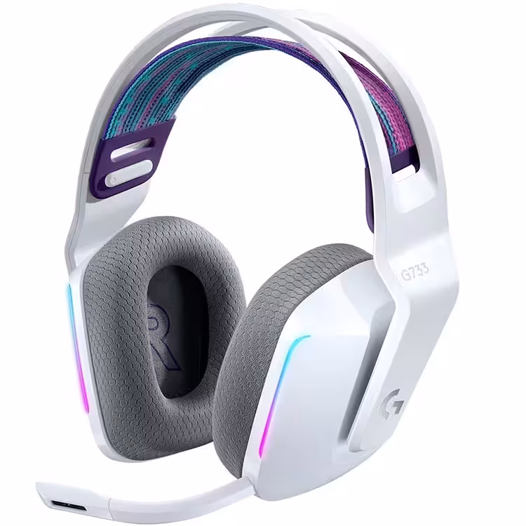 هدست لاجیتک LOGITECH G733 WIRELESS WHITE