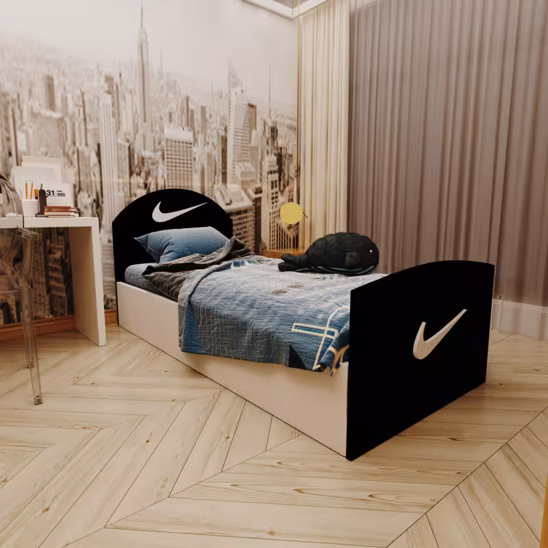 تخت خواب یکنفره مدل FH380 سایز 90x200 سانتی متر