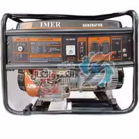 موتور برق 6.5کیلو وات بنزینی استارتی ایمر مدل LT8000EB ا IMER