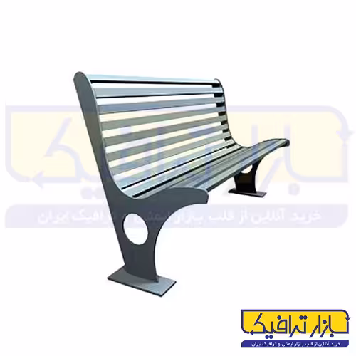 نیمکت ساده فلزی