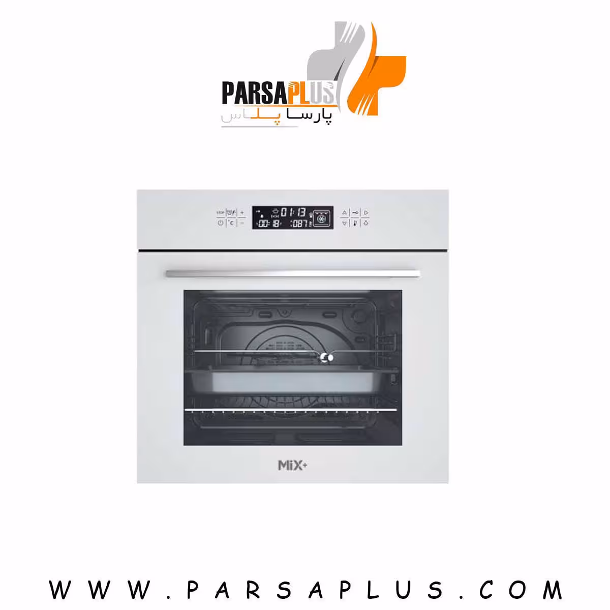 فرتوکار برقی میکس پلاس مدل E6500W-سفید