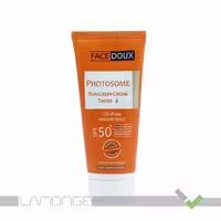 کرم ضدآفتاب SPF50 رنگ بژ متوسط مناسب پوست چرب فتوزوم فیس دوکس