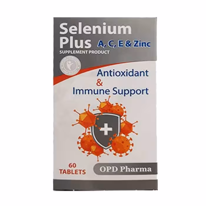 قرص سلنیوم پلاس او پی دی فارما (60 عددی)