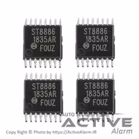 قیمت IC ماژول RF ریموت تصویری استیل‌میت سری ردبت و N