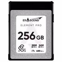 کارت حافظه CFexpress B اکساسند Exascend Element Pro CFexpress 4.0 Type B 256GB 3/500MB/S