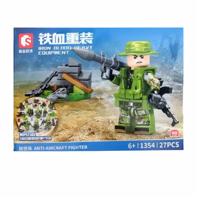 ساختنی لگو ارتشی مدل Anti-aircraft fighter