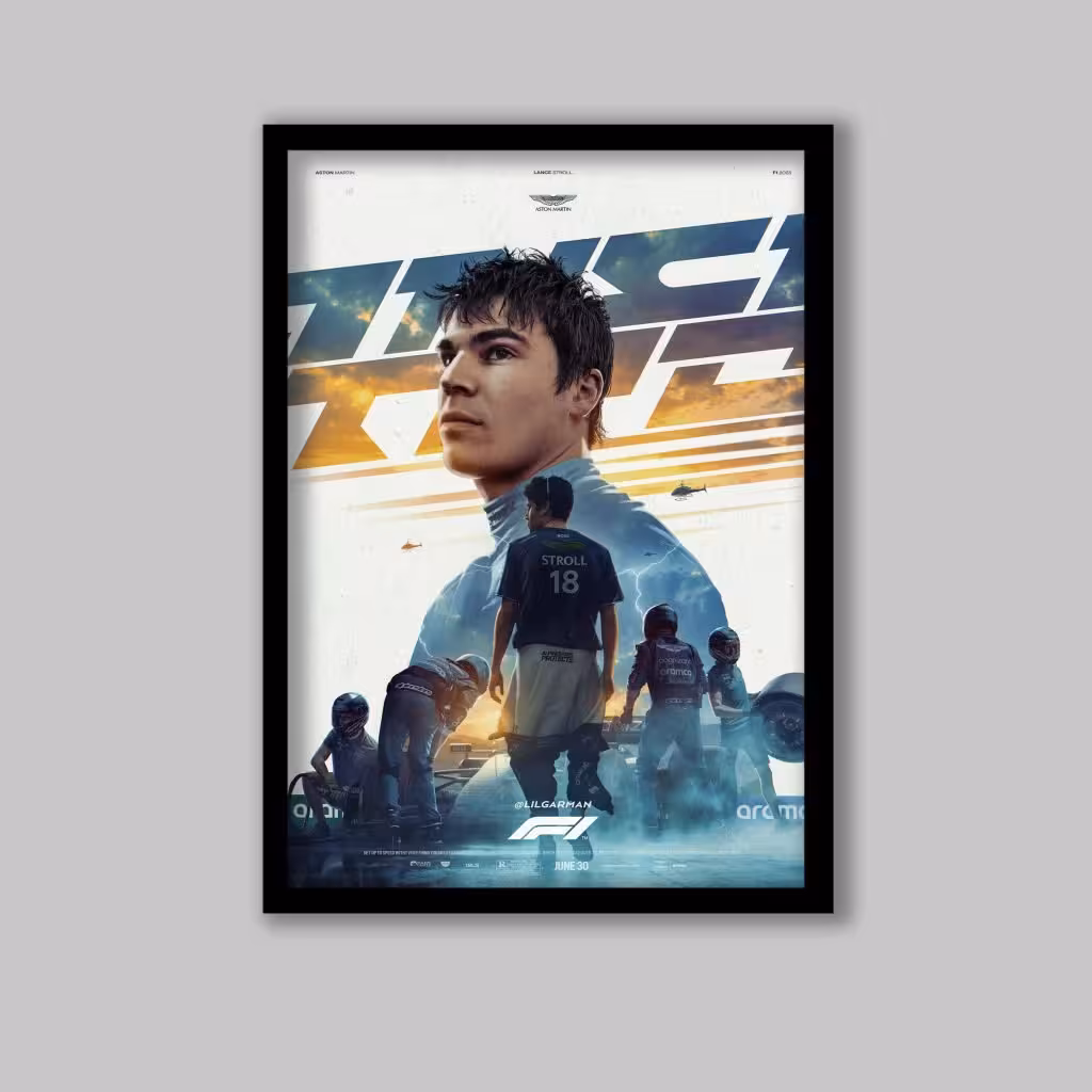 تابلو فرمول 1 لنس استرول