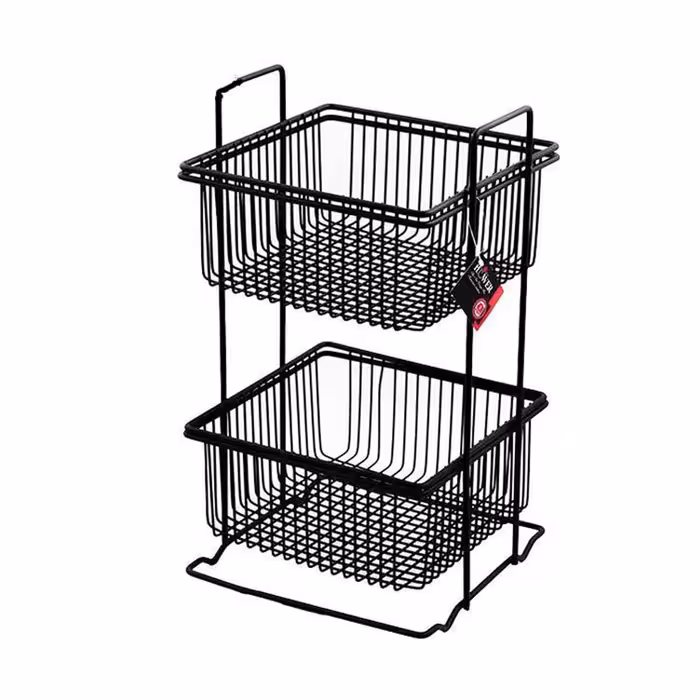 سبد سیب زمینی و پیاز 2 طبقه مربع