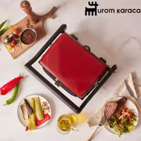 ساندویچ ساز و گریل کاراجا Gastro Grill Premium قرمز