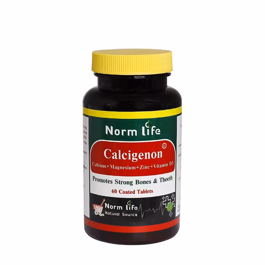 قرص روکش دار کلسی ژنوم نورم لایف 60 عدد